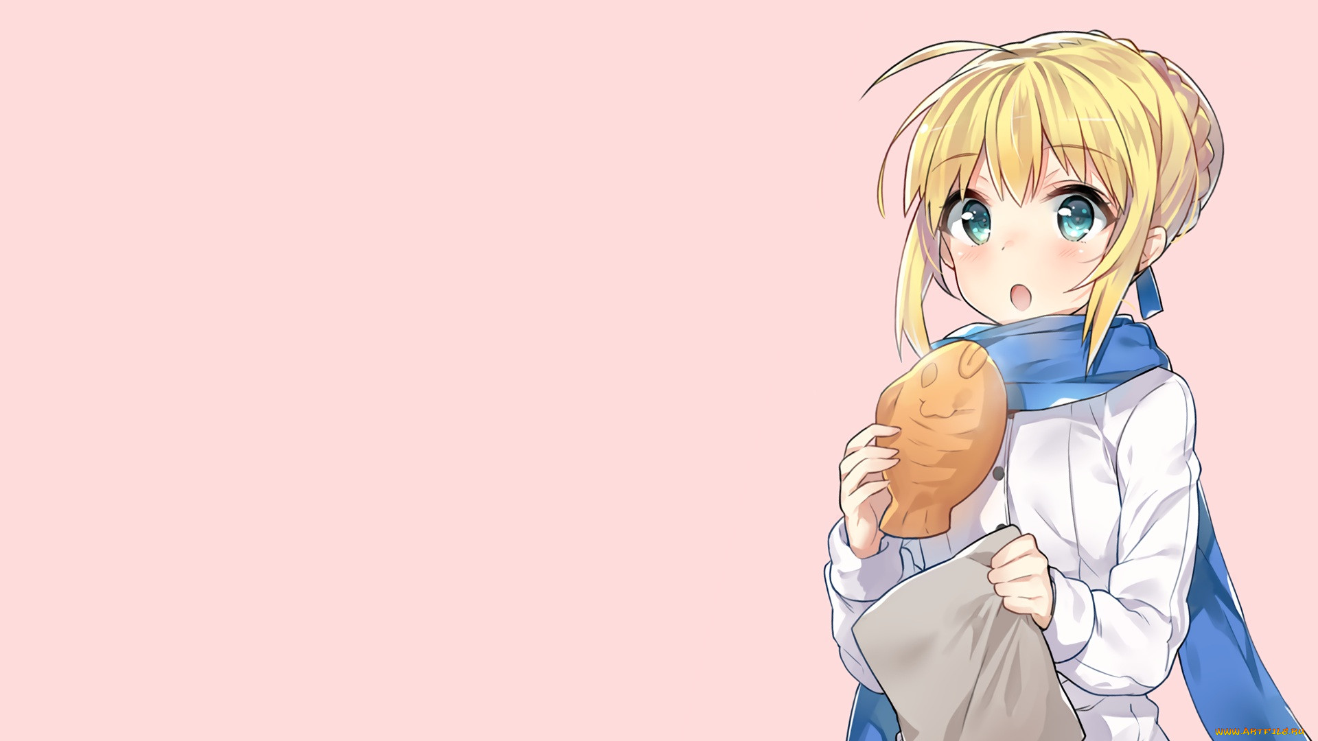 аниме, fate, stay night, saber, stay, night.